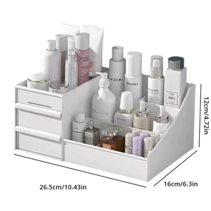 Hot Sale Makeup Organizer with Drawers Type Cosmetic Storage for Dresser Vanity and Bathroom Countertop Cosmetic Display Case