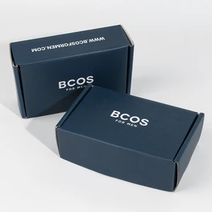 Factory Shipping Box Custom Logo CMYK Printed Shoes Clothes Hats Organizer OEM Mailer Box