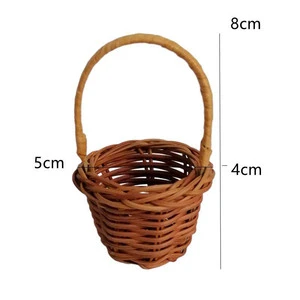 Stylish High Quality Hand Woven Eco-Friendly Home Decor Mini Storage Basket