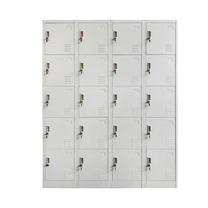 High Quality Assembled Metal Locker Durable Waterproof Eco-Friendly with Key Lock and 5 Year Warranty for Office Gym