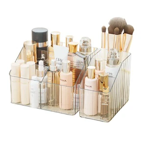 Dresser Organizer Beauty Accessories Skincare Jewelry Lipsticks Cosmetic Container Desktops Clear Makeup Vanities Storage Boxes