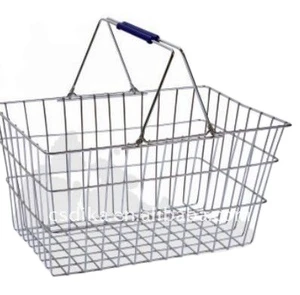 Metal Shopping Basket for Supermarket