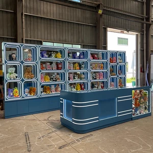 Modern Eco-Friendly For Metal Mini Plush Toys Cabinet With Easy Assembly