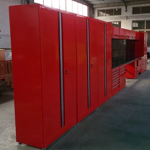Tool Chest Mobile Tool Trolley Box Modular Garage Cabinets Storage Garage System Workshop Heavy Duty OEM Cold Rolled Steel