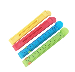 12cm Food Bag Clip Dated Bag Sealing Clips Snack Bread Plastic Bag Clip With Date