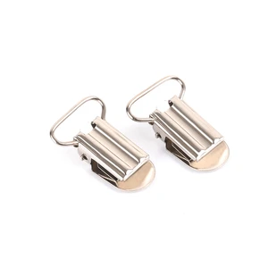 China Factory Stock 3/4inc Suspender Clip Wholesale