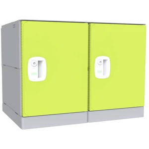 EasyLocker High Quality Durable ABS Plastic Luggage Locker Room Bench Waterproof Eco-Friendly Floor Mount Automatic Lock Pantone