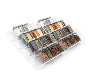 Clear Acrylic Spice Drawer Organizer
