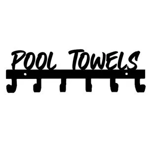 Bathroom Pool Towel Rack Flexible Wall Mount Towel Hanger Organizer Key Holder for Kitchen Wardrobe Tools Garage Jewelry Storage