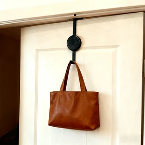 DaS Hole-Free Single Clothes Hanger Creative Metal Powder Coating Single Hook for Cabinet Door