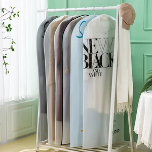 Personalized Custom Fashion Travel Dust Clothing Cover Foldable Dress Clothes Suit Protector Garment Bag