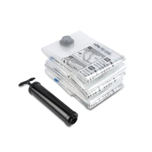 Clothes Closet Organizer Clothing Storage Bag Home Organizer Wardrobe Foldable Compressed Hanging Saving Space Vacuum Bag