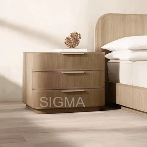Home Furniture Bedroom Sets Living Room Wooden Furniture Oak Chest of Drawers Nightstand