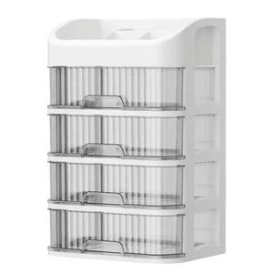 Fashionable Desktop Multi Functional Storage Box Drawer Style Cosmetic Storage Box Skin Care Product Storage Box
