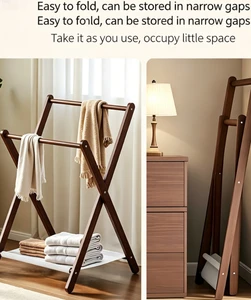 A Household Bedroom Coat Rack That Doesn't Take up Much Space, a Clothes Drying Rack, a Clothes Storage Rack