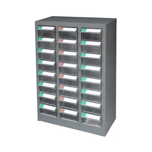 Easy Organize Hardware & Craft 24-Drawer Steel Storage Cabinet with Plastic Drawers OEM/ OBM Customized Commercial MOQ 1 Set