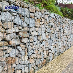 Galvanized Stone Hexagonal Gabion Wire Mesh Box Fence Wall Net Cages Basket