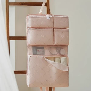 Travel Storage Bags Suitcase Organizers Clothing Underwear Dividers Polyester Modern Minimalist Perfect On-the-Go Convenience