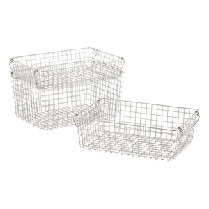 Wire Basket with Handle Easy to Carry