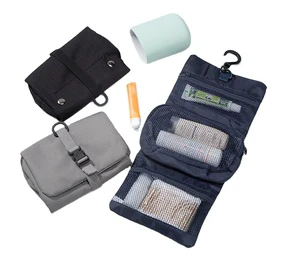 Wholesale Hanging Tactical Toiletry Bag Waterproof Travel Makeup Organizer Portable Bathroom Storage Tool Pouch
