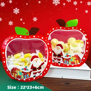 Custom Christmas Cookie Packaging Bag Reusable Stand Up Pouch For Biscuits Candy Snacks Cookies Gift Food Storage Ziplock Bag