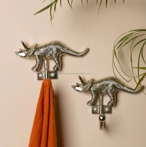 Decorative Animal Wall Hook Creative Wall Mounted Coat Hook for Home Entryway Bedroom and Living Room Storage