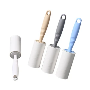 Custom Size Logo Adhesive 30 60 90 100 Sheets Tear Paper Sticky Pet Hair Remover Furniture Dust Clothes Cleaning Lint Roller