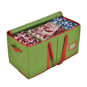 Premium Customizable Color & Size Polyester Oxford Christmas Ornament Storage Container for Holiday Decorations