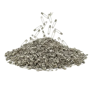 Nickel Free Silver Durable 1000pcs 28mm Safety Pins With High Quality