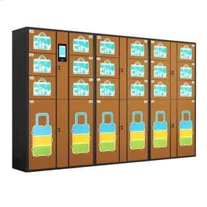 Customised Station Airport Self-service Personal Belongings Storage Self-set Password System Smart Luggage Lockers
