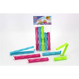 6pcs bamboo shape mix size plastic bag clip