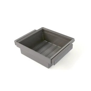 Emuca Spain 7133352 Quartz Metal Storage Drawers Soft-Closing Guides Full Extension Module Adjustable Frame Kit Cabinets