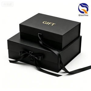 New Arrival Ribbon Close Stackable Magnetic Shoe Storage Box for Luxury Sneaker Collection Organizing