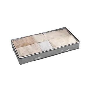 Under the Bed Thickened Large Non-Woven Fabric Clothing & Quilt Storage Bag with Non-Woven Finishing for Bedroom and Travel Use