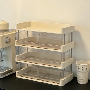 MW23 Item Desktop Miscellaneous Storage Box, Simple Dressing Table, Cosmetic Cabinet, Storage Rack, Household Table Organizer