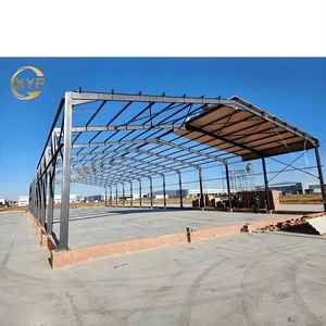 High Strength Steel Structure Garage Workshop Warehouse With Bolt Connection System