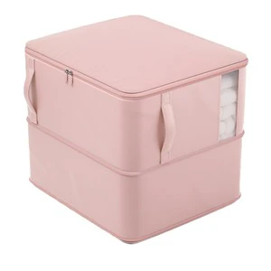 Amz Hot Modern Design Quilt Storage Bag with Window Thickened Household and Travel Moving Packing Clothing Storage Bag