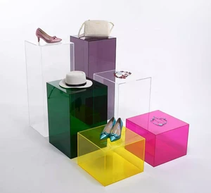 Fashion Wholesale Acrylic Box Transparent Acrylic Shoe Display Box