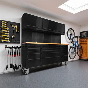 72 Inch Iron Storage Cabinets & Lockers with 15 Drawers Lockable OEM for Garage Tool Organization and Storage