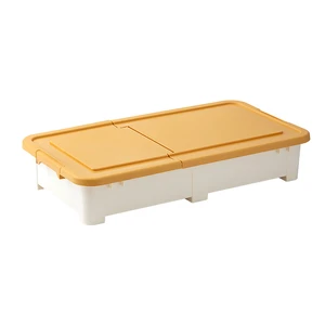 BNBS Model 8095 Underbed Storage Box 30 Liter Plastic Stackable Modern Clothing Organizer