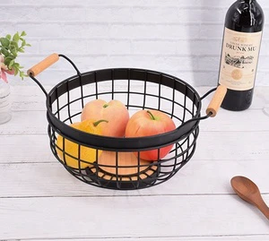 Metal Wire Fruit Basket, Kitchen Set
