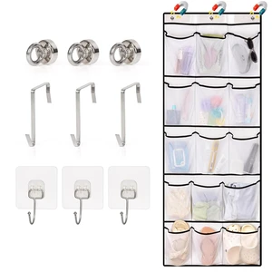Haoran Factory Custom Wholesale Hanging Toiletry Bag Pvc Door Organizer Foldable Function Storage Bags
