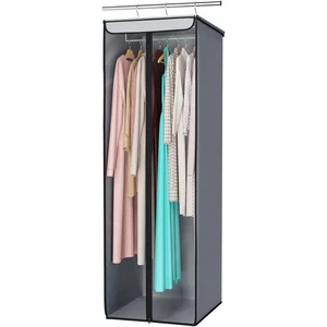 Premium Non-Woven Fabric Hanging Closet Organizer for Clothing Storage