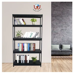 Warehouse Black Galvanized Steel Stackable Organizer Household Tool Shelf Rack Storage for Garage Corrosion Protection Feature