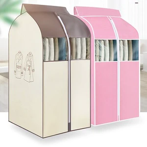 Three Dimensional Clothing Cover Dustproof Household Protective Hanging Transparent Clothing Dustproof Cover Fully Enclosed