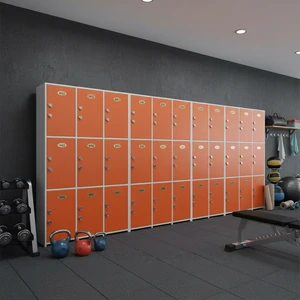 JMDS-103 ABS PVC Locker With Shelf Divider Optional Clothes Rod Swimming Pool SPA Gym School Factory Supply Competitive Price