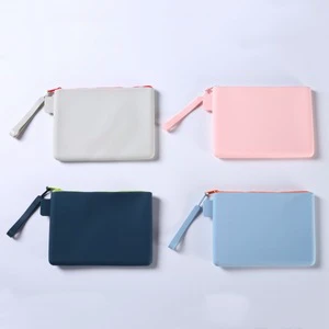 Hot Sale Portable Silicone Storage Bag Waterproof Foldable Organizer for Travel and Home Cosmetics