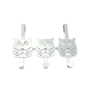Factory Direct Creative Home Storage Tools Kitchen Hooks Owl Shape Bathroom Hook