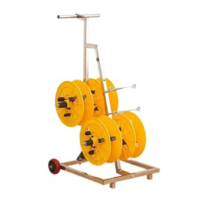 Industrial Multi Tier Cable Reel Rack Factory Wire Storage System Portable