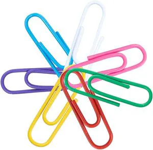 Premium Stainless Steel Paper Clips for Filing and Sorting Documents for Workplace Use